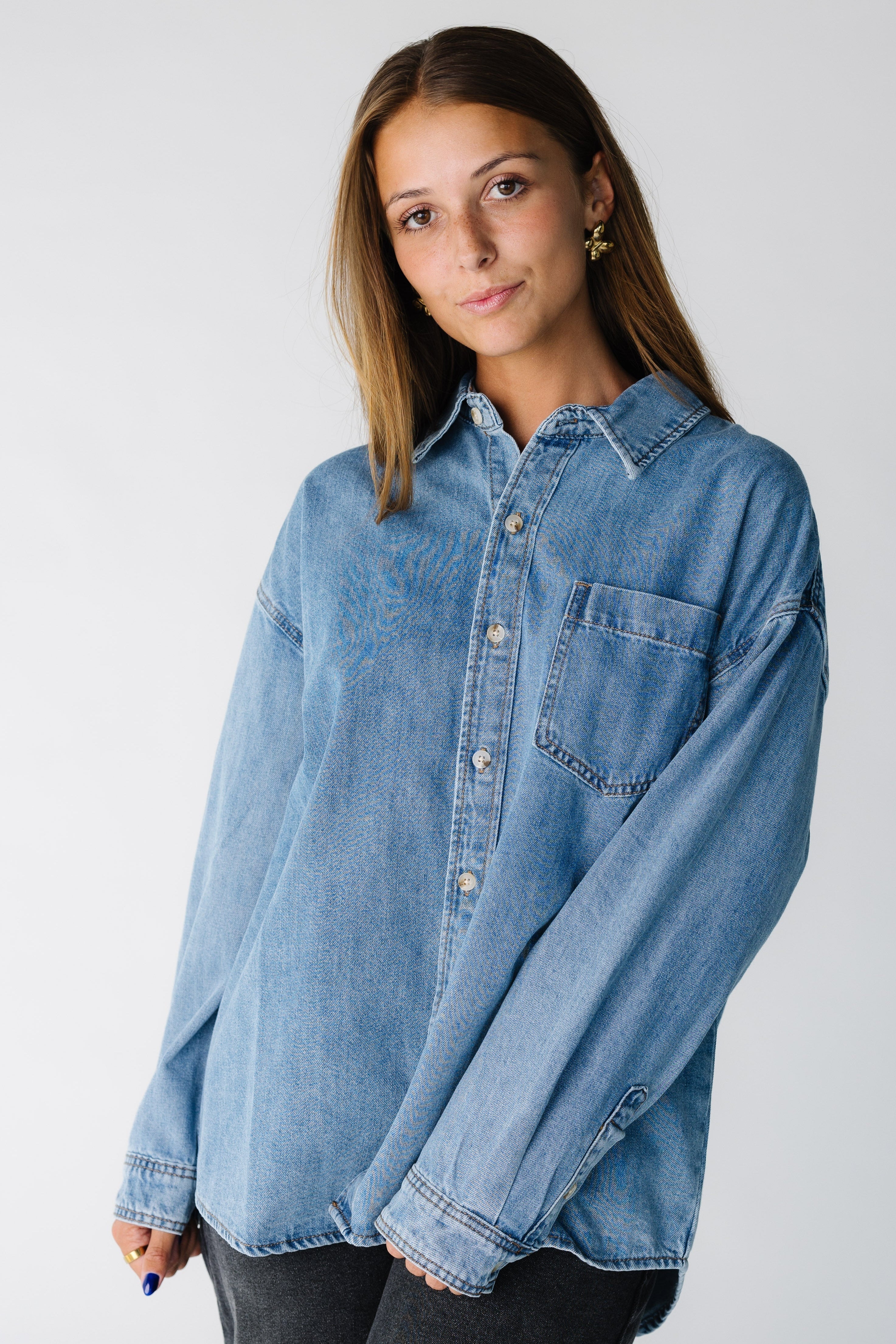 All About Love Denim Shirt