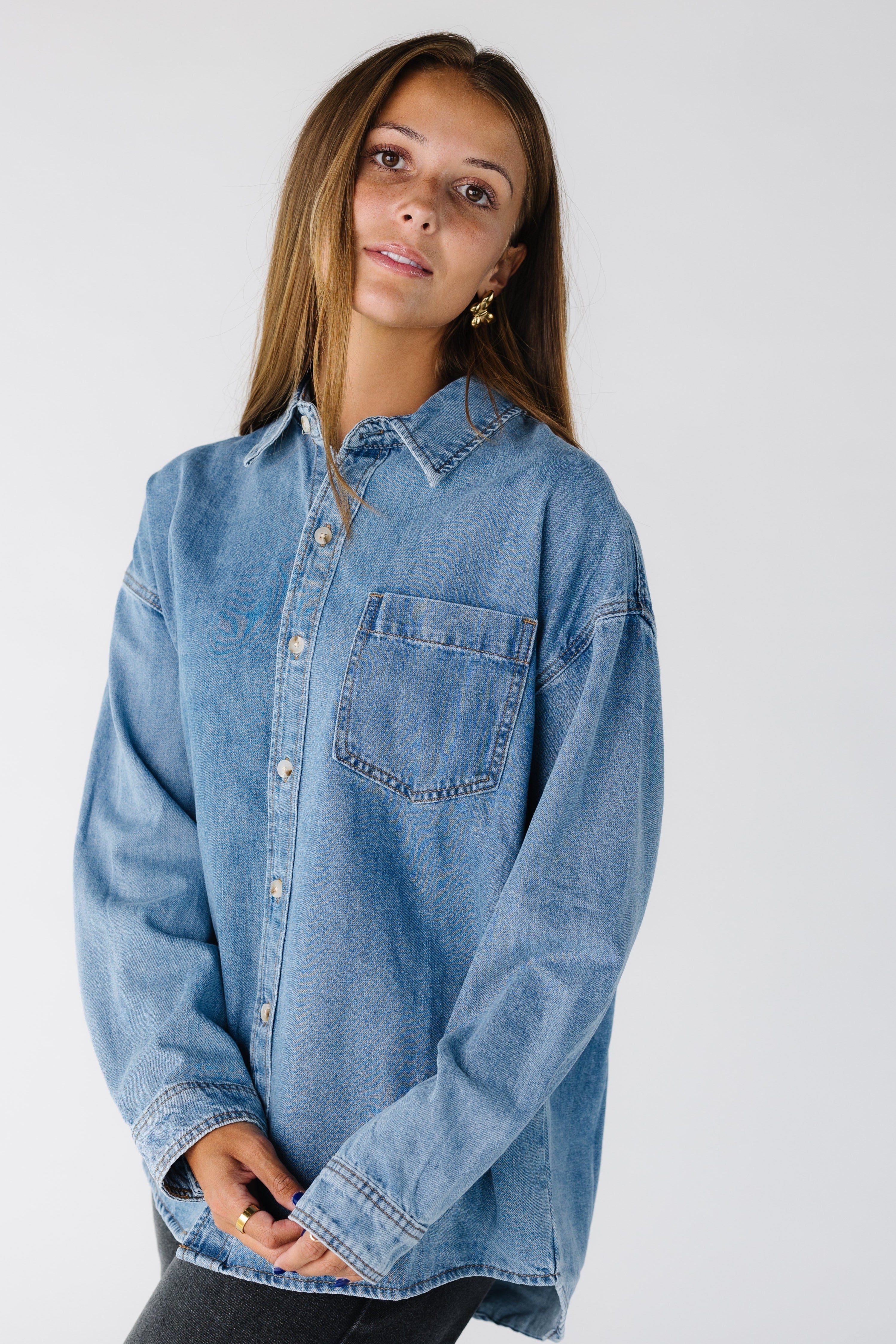 All About Love Denim Shirt